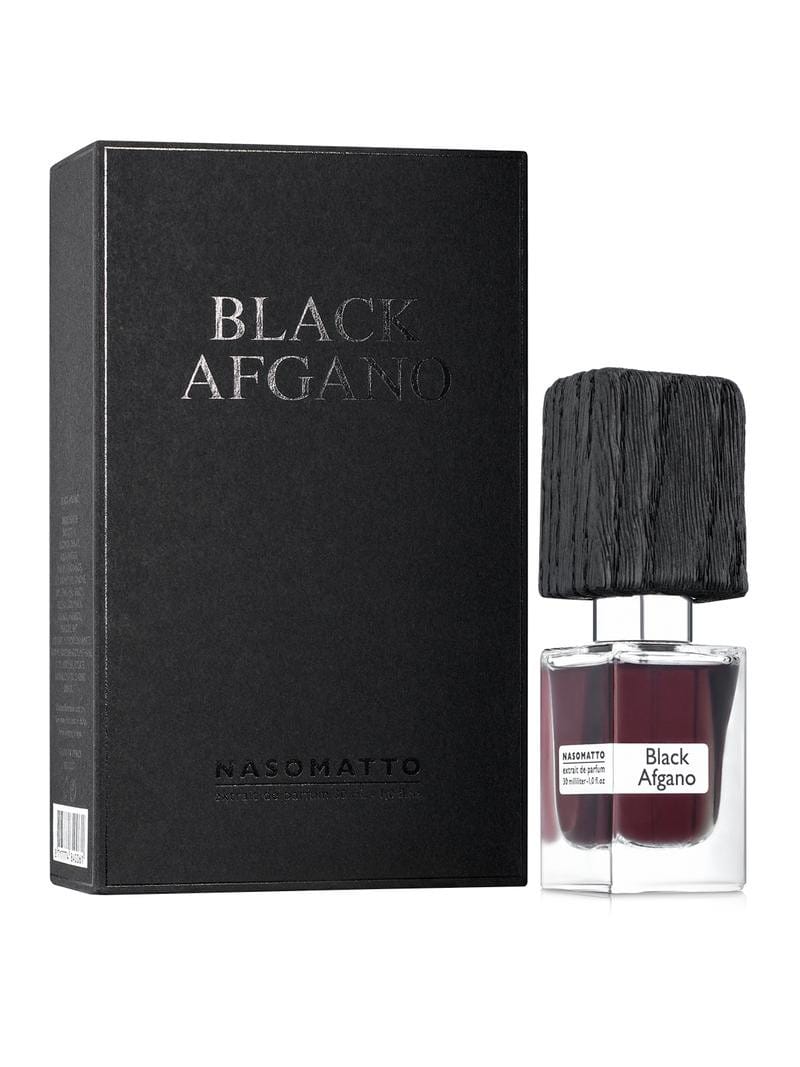 bottiglia del profumo Nasomatto Black Afgano Extrait de Parfum 30ml