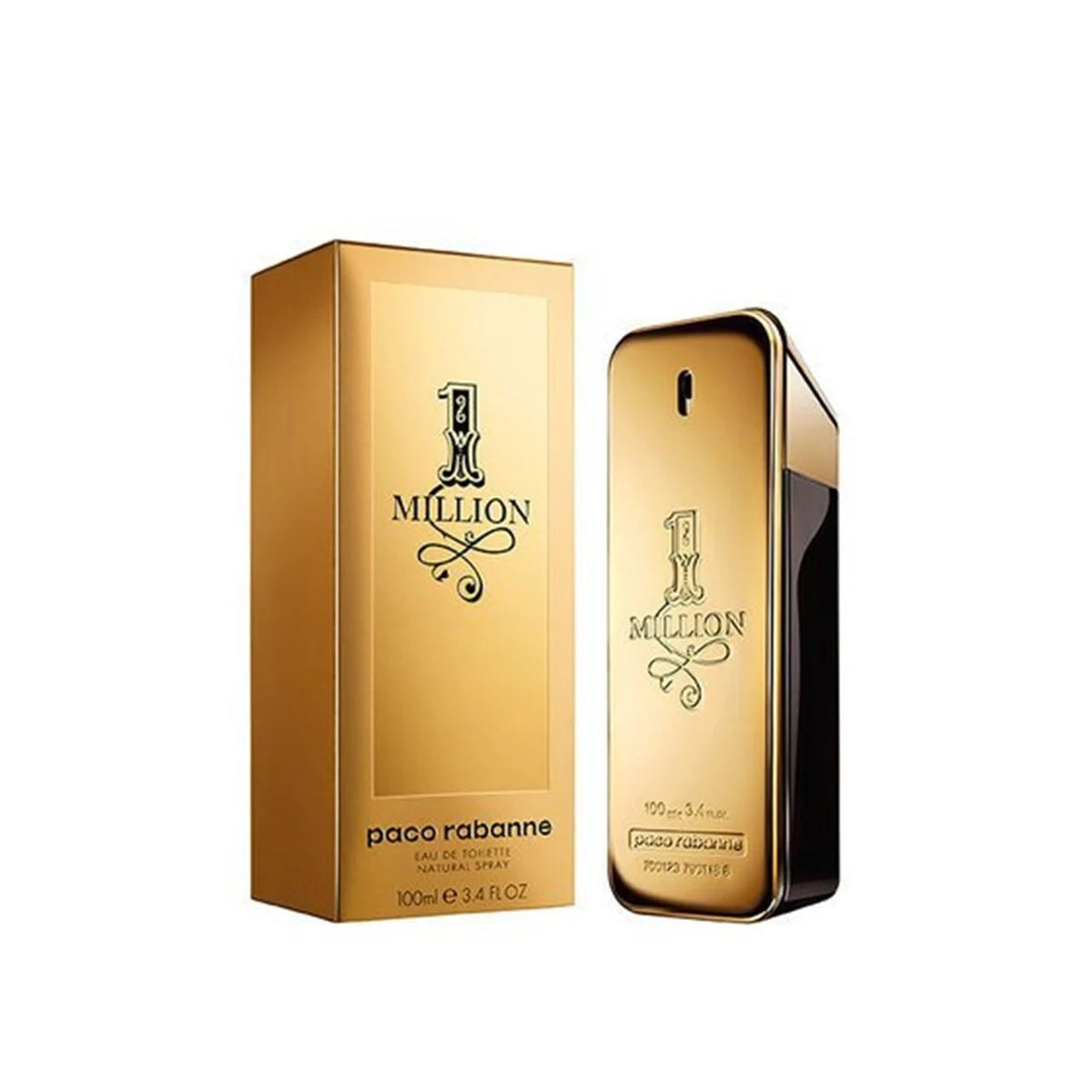 flacone del profumo Paco Rabanne 1 Million EDT 100ml