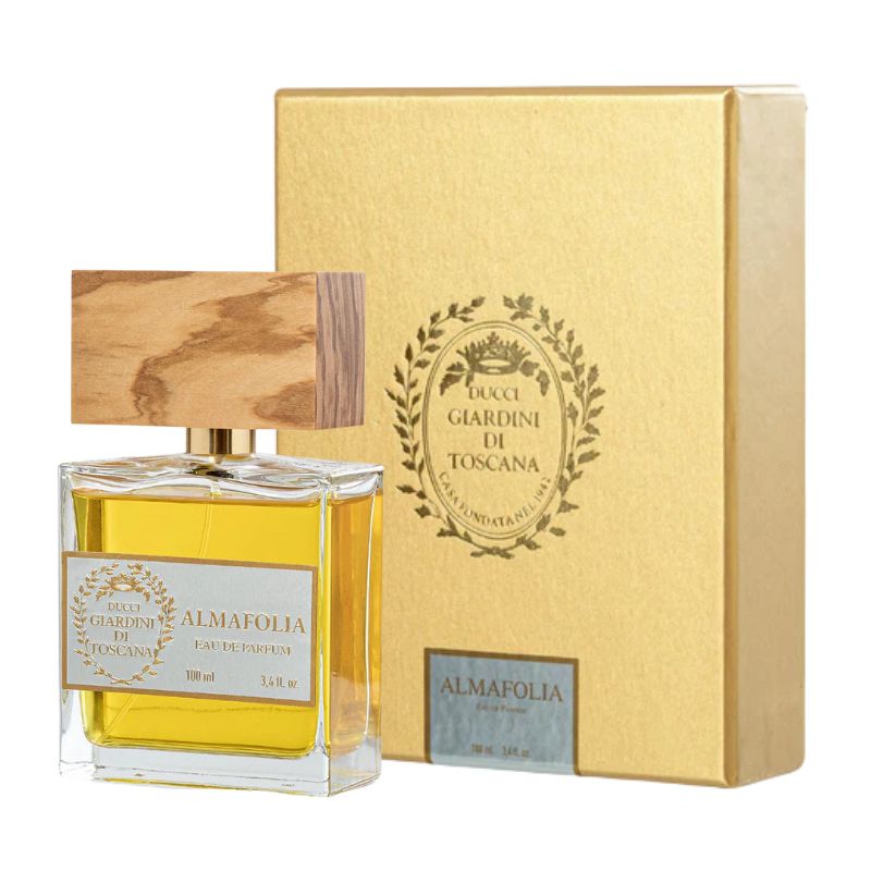 bottiglia del profumo Giardini di Toscana Almafolia EDP 100ml