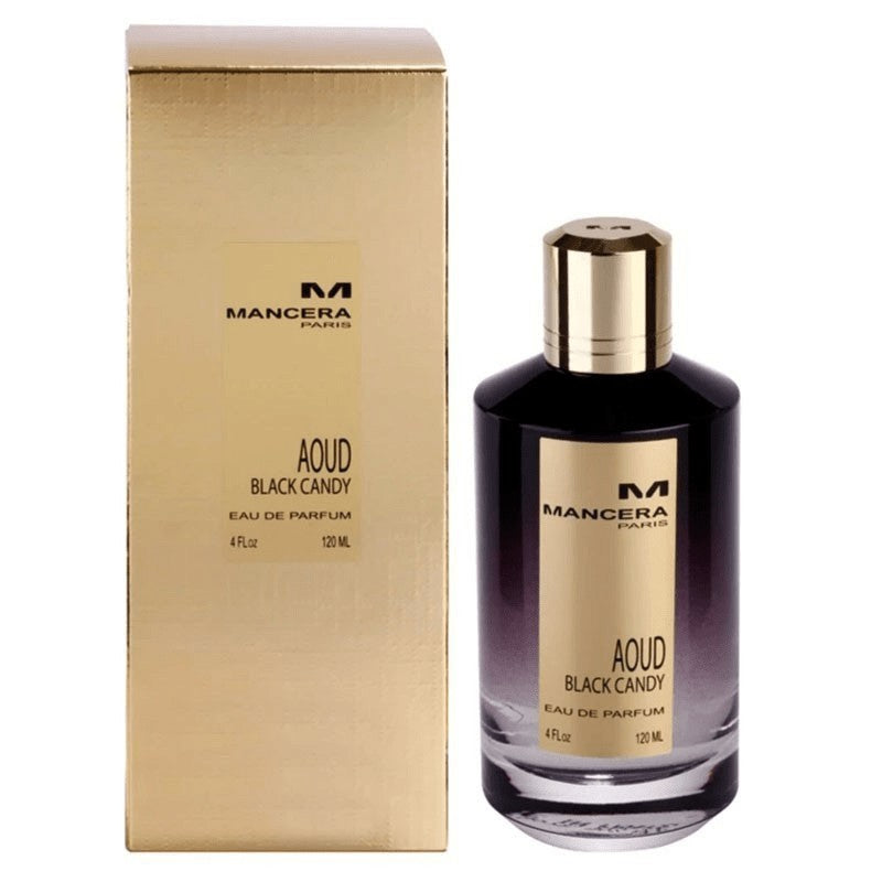 bottiglia del profumo Mancera Aoud Black Candy EDP 120ml