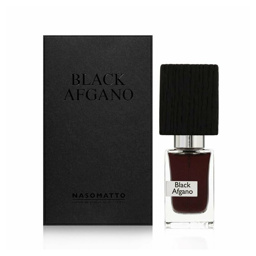 bottiglia del profumo Nasomatto Black Afgano Extrait de Parfum 30ml
