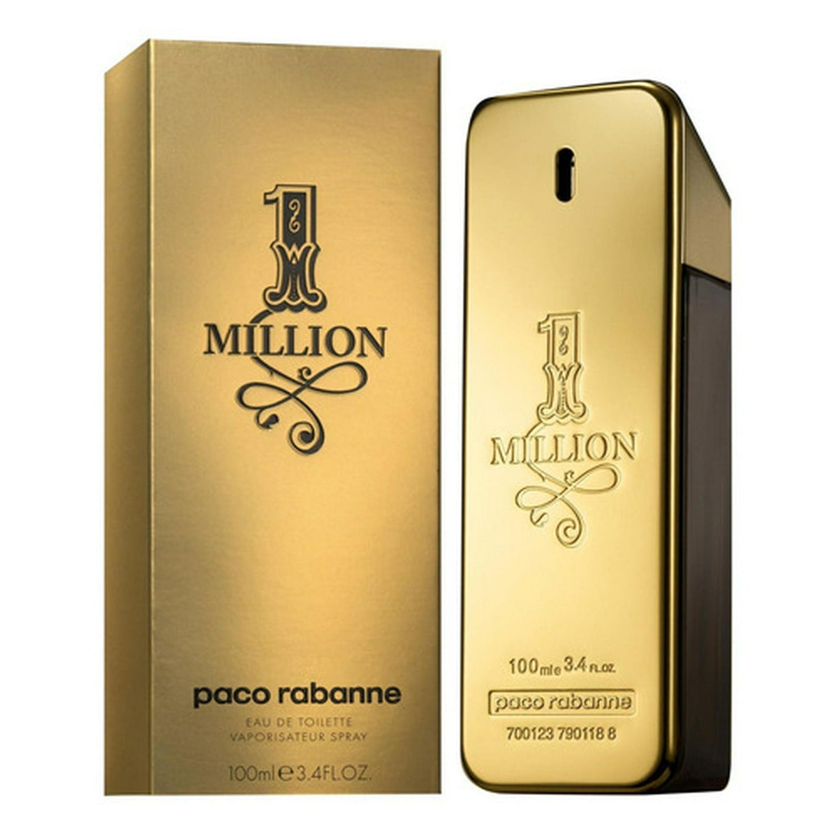 bottiglia del profumo Paco Rabanne 1 Million EDT 100ml