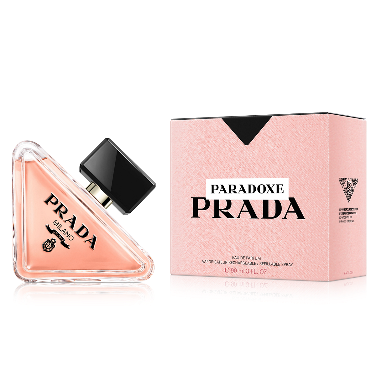 bottiglia del profumo Prada Paradoxe EDP 90ml