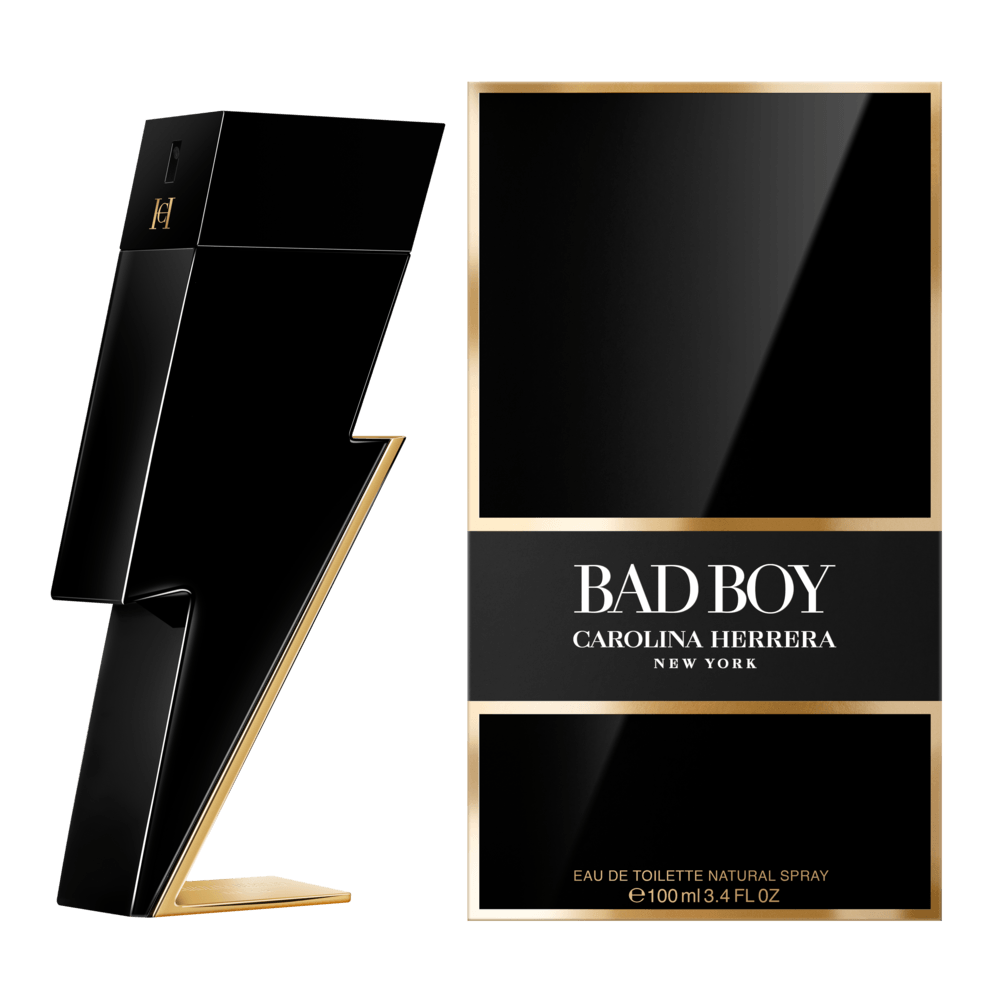 flacone del profumo Carolina Herrera Bad Boy EDT 100ml