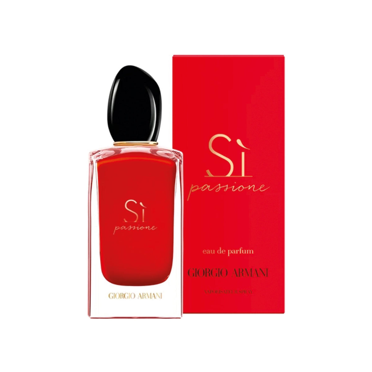 dettaglio del profumo Giorgio Armani Si Passione EDP 100ml