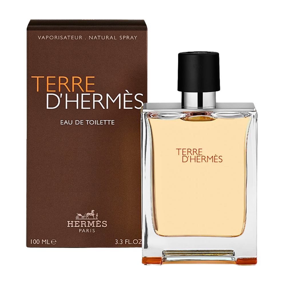 bottiglia del profumo Hermes Terre d'Hermes EDT 100ml