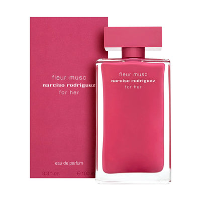 bottiglia del profumo Narciso Rodriguez Fleur Musc For Her EDP 100ml