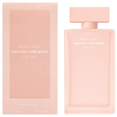 flacone del profumo Narciso Rodriguez Musc Nude For Her EDP 100ml