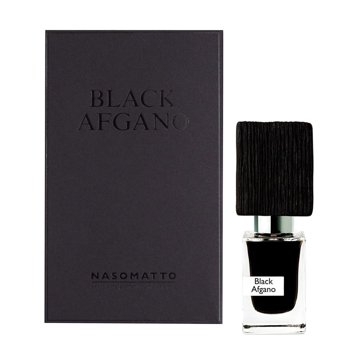 dettaglio del profumo Nasomatto Black Afgano Extrait de Parfum 30ml